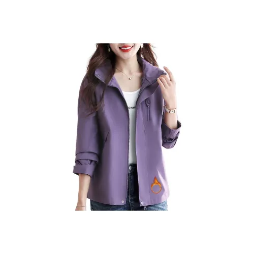 MOUSIDEYOUHUO С капюшоном Куртка Женская