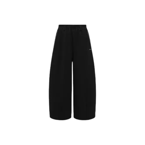 TEAM WANG Design Fw25 Вязаные тренировочные штаны унисекс