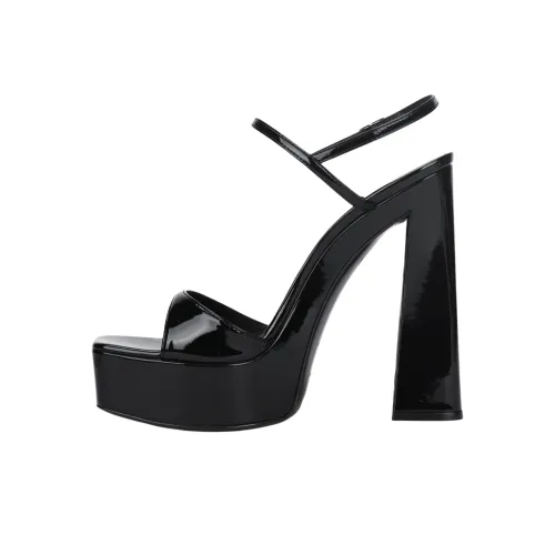 Giuseppe Zanotti GZ One Ремень Сандалии 14,5 см Женские Черные