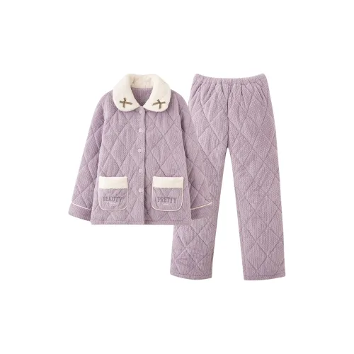 QIAONITONG Изображение Цвет Женский Пижамный Комплект