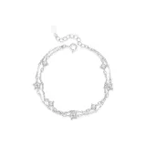 Браслет Stars - Серебряный стиль