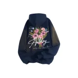 Тяжелый полиэстер-хлопок, темно-синий (с флисовой подкладкой)