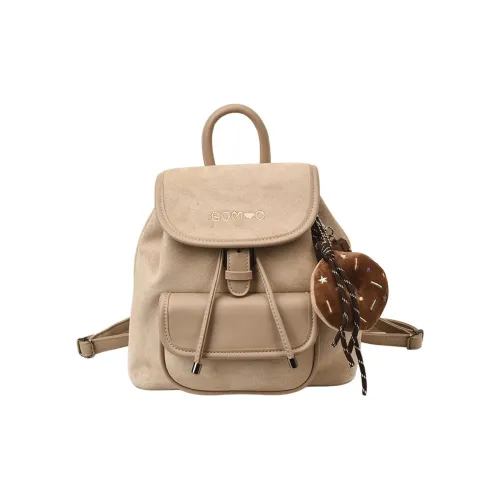 MARKANGARO ПУ (полиуретан) с полиэстером рюкзак женский хаки коричневый