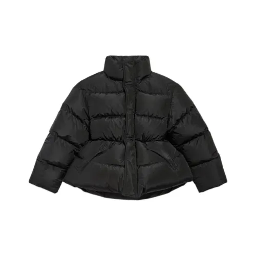 Balenciaga SS26 Хлопковый пуховик Свободный крой Женский