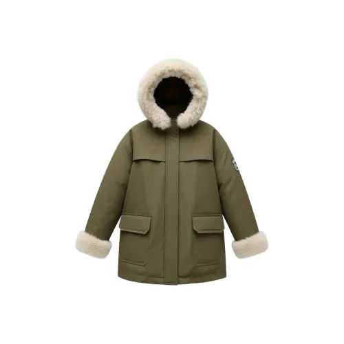 COVER TIME Хлопковый пуховик женский