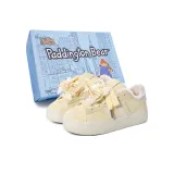 Бежевый Желтый (с флисовой подкладкой) (с желтым бантом аксессуары)