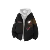 Чёрный (с белым, серым, фотинией)