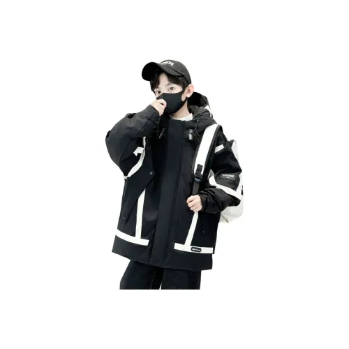 T.MOO Черный Школьный возраст Пуховики