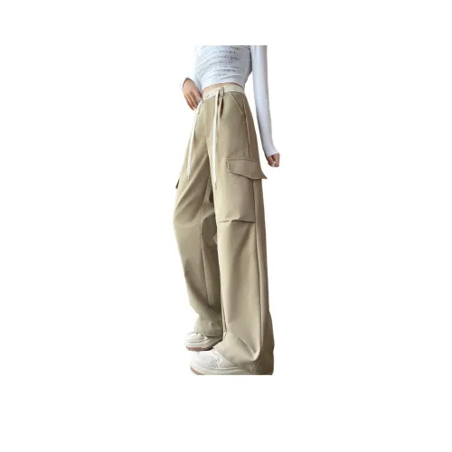 Tonlion Khaki Женские Повседневные Брюки