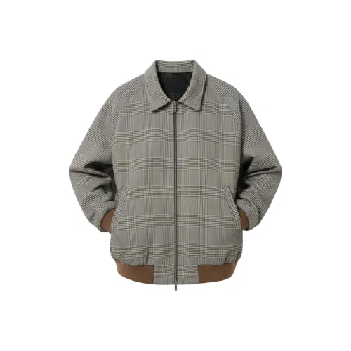 GANGZAI Old Деньги Коричневый Унисекс Куртки