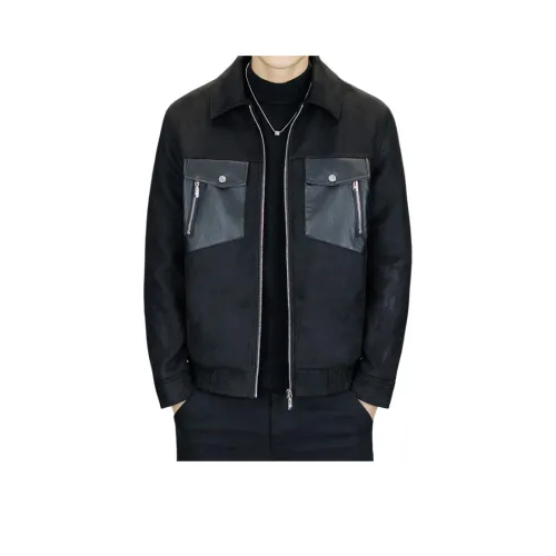 UZXJ Унисекс Кожаные куртки