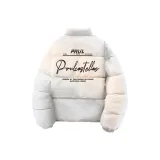 Белый, серый, фотиния, хлопковый пуховик