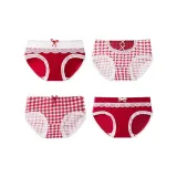  Sweetheart Bow + Нагрудник Origami Crane + Клетчатые штаны с оборками + Элегантный бант