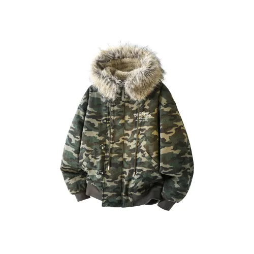 DAWEIBEIKEN Хлопковый пуховик Мужской