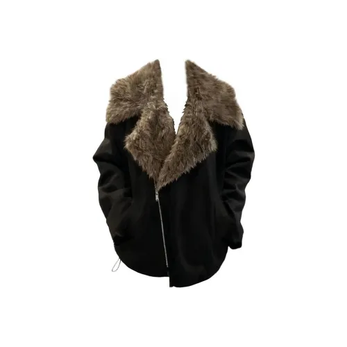 SNZX Черная парка с пуховиком Женская пуховая куртка (пуховик)