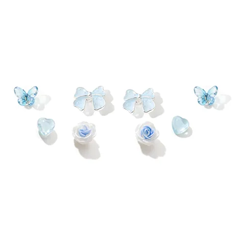 FENGQIYUAN Сплав Серьги-гвоздики Женские