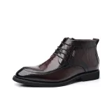 Коричневый с флисовой подкладкой