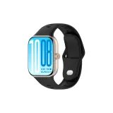 [Black] Однополосный ремешок с обратной застежкой из силикона