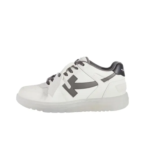 Off Белый Устойчивый к истиранию Низкий Топ Скейтборд Кроссовки Мужские Белый Серый