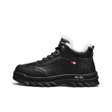 Черный с флисовой подкладкой