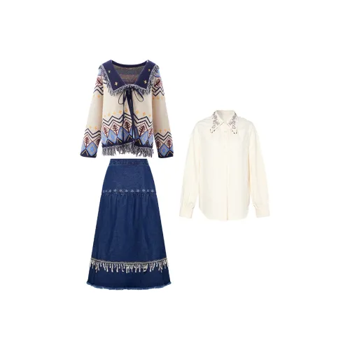 STARFEI Женские Комплекты с Юбкой