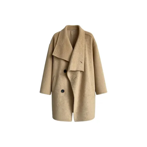 COVER TIME Хаки Женское Пальто