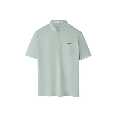 HLA Зеленый Серый 92 Мужская Поло