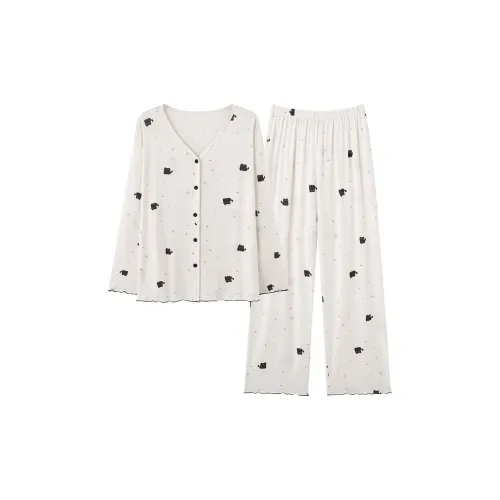 CHENWANGJIU Изображение Цвет Женские Пижамные Комплекты