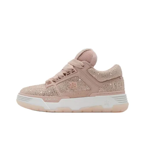 AMIRI MA 1 Low Топ Скейтборд Кроссовки Женские Розовые