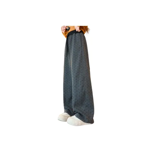 YALU Темно-серые школьные брюки