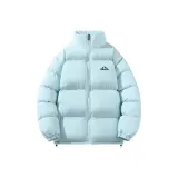 Светло-синий (утолщенный хлопковый пуховик)