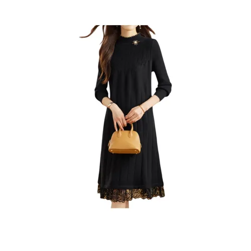 AURORA DIARY Трикотажная ткань Платье Женское