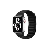 Чёрный | Цепочка магнетизм | Тонкая ткань вязаная саржа