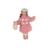 Розовый пуховик