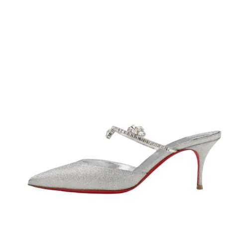 CL Узкий каблук Высокие каблуки 7 см Женские Серебряные