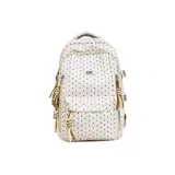 Белый гороховый узор