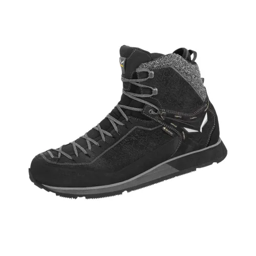 SALEWA Mountain Trainer 2 противоскользящий устойчивый к истиранию водонепроницаемый высокий топ походная обувь мужская черный