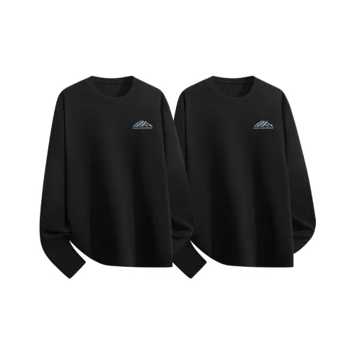 FAIRWHALE Длинный рукав Т-рубашка Унисекс