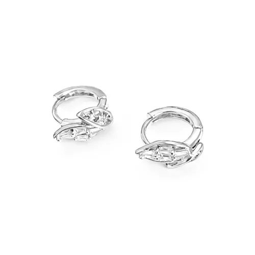 JianKai Серьги из меди с серебряным покрытием женские