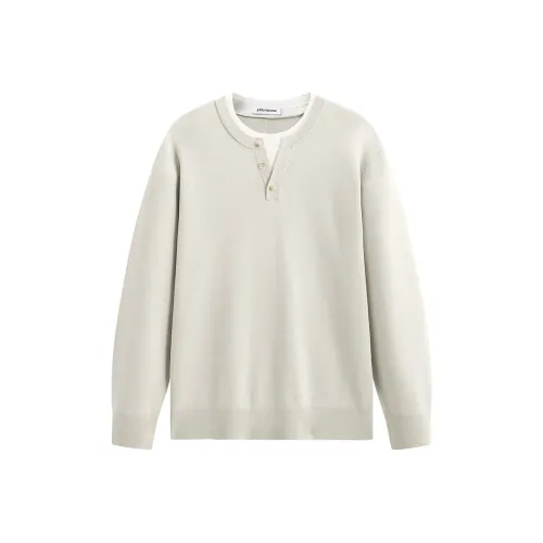 PEACEBIRD MEN Белый агат Мужские Свитера