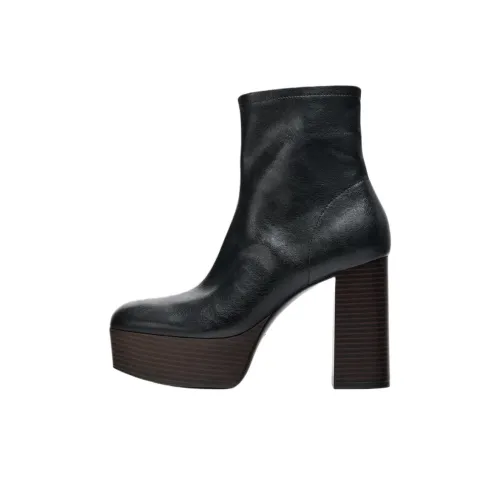 ZARA Collaboration Ботильоны 10,5 см Женские Черные