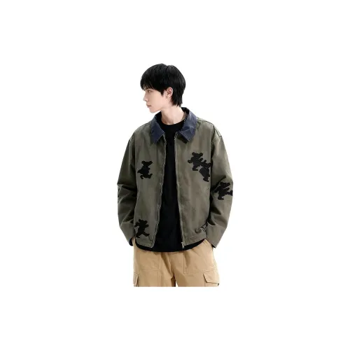 PWUE Зеленый Унисекс Куртки