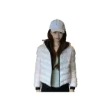 Экрю Хлопковый пуховик