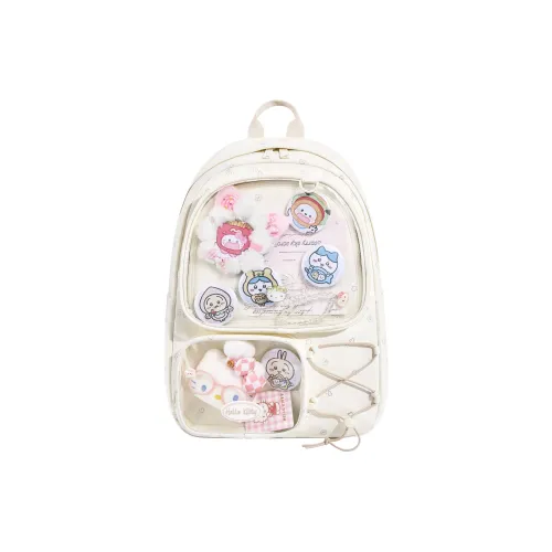 Sanrio Polyester It-Bag Standard Women's Cream White Санрио Полиэстер Ита-Сумка Стандартная Женская Кремово-Белая