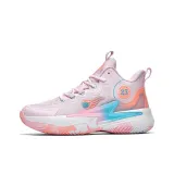 Бело-розовый