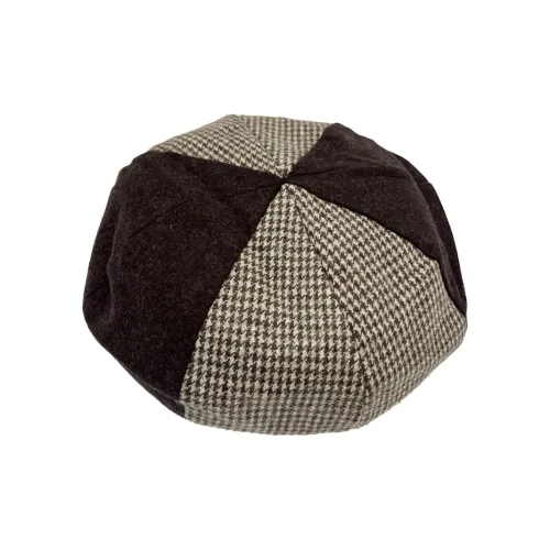Être Par Lee Wool Berets Унисекс Клетка Многоцветный