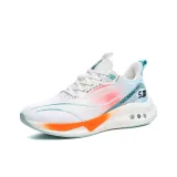 702 Белый Оранжевый Кожаный Верх