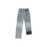 Ностальгический синий, флисовая подкладка