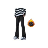 Черный с флисовой подкладкой, стиль [визуально увеличивает рост и стройность], винтаж 517, текстура буткат