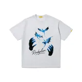 Фотиния Серый Короткий Рукав Рубашка